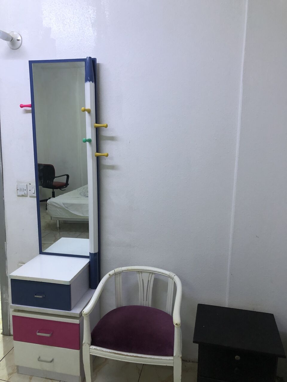 Al Malaz, Rooms for Rent, SAR 1390/month,  Furnished,  Nice Clean Well Furnished Room For Executive Bachelor In An Apartment In Malaz