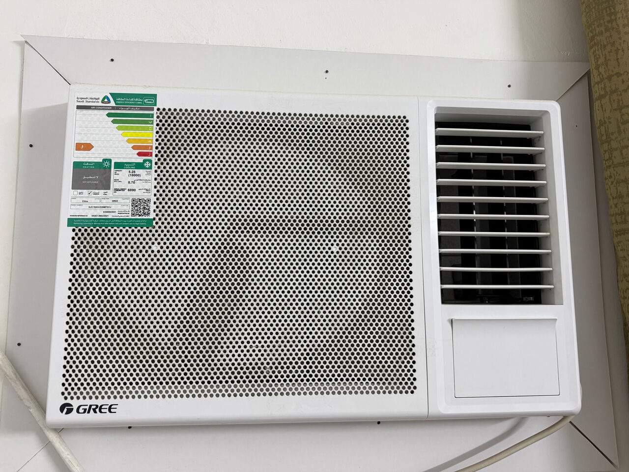 Umm Al Hamam, Air Conditioners, SAR 1000,  Gree Window AC 18,000 BTU, Cold Only