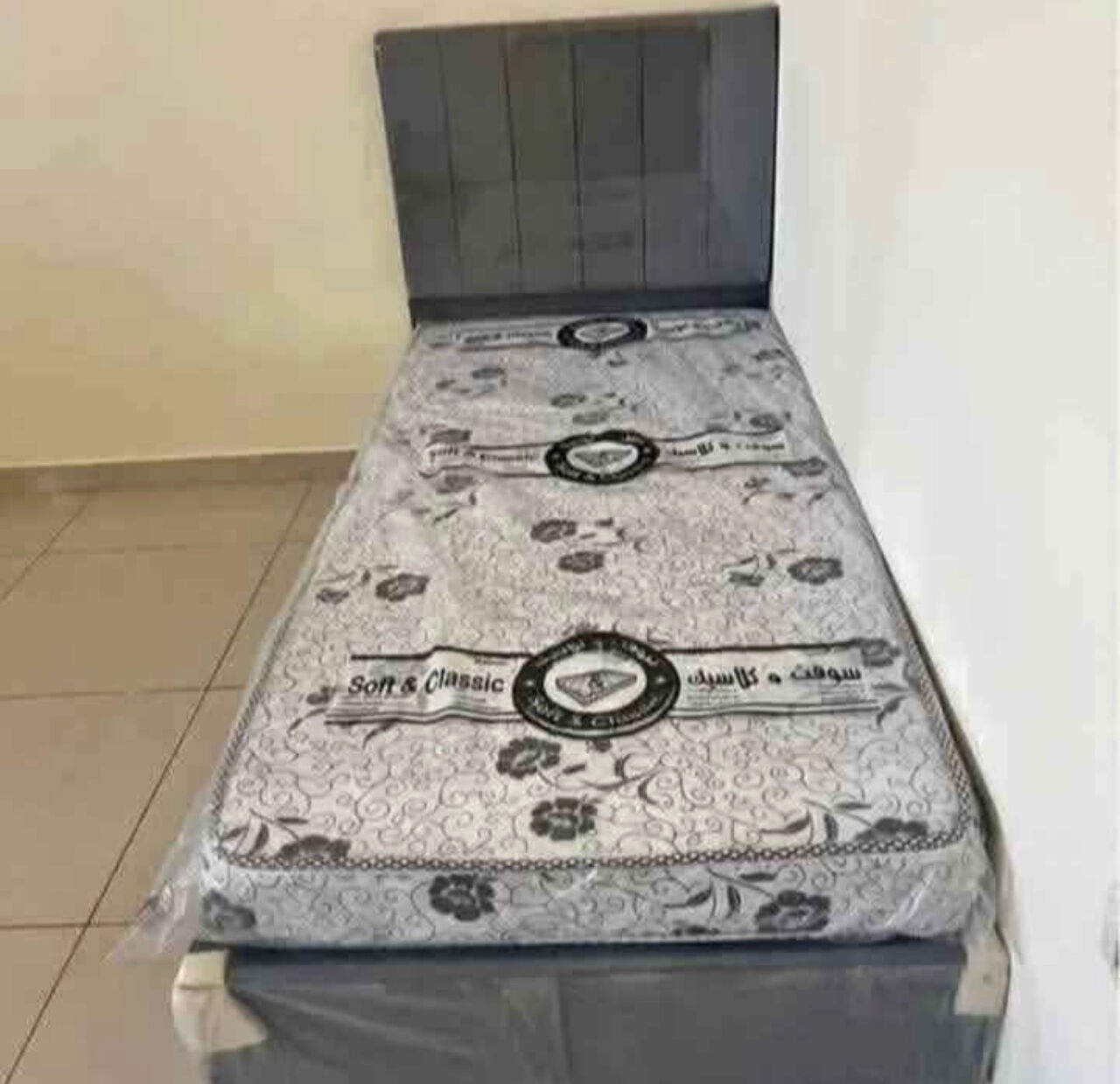 Jeddah, Furniture, SAR 5,  New Single Bed Frame And Mattress Available
