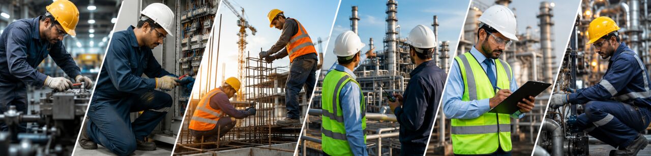 Riyadh, Equipment Rental, Labours, Helpers, Cleaners & Other Categories Manpower Supply Available For Your Workforce