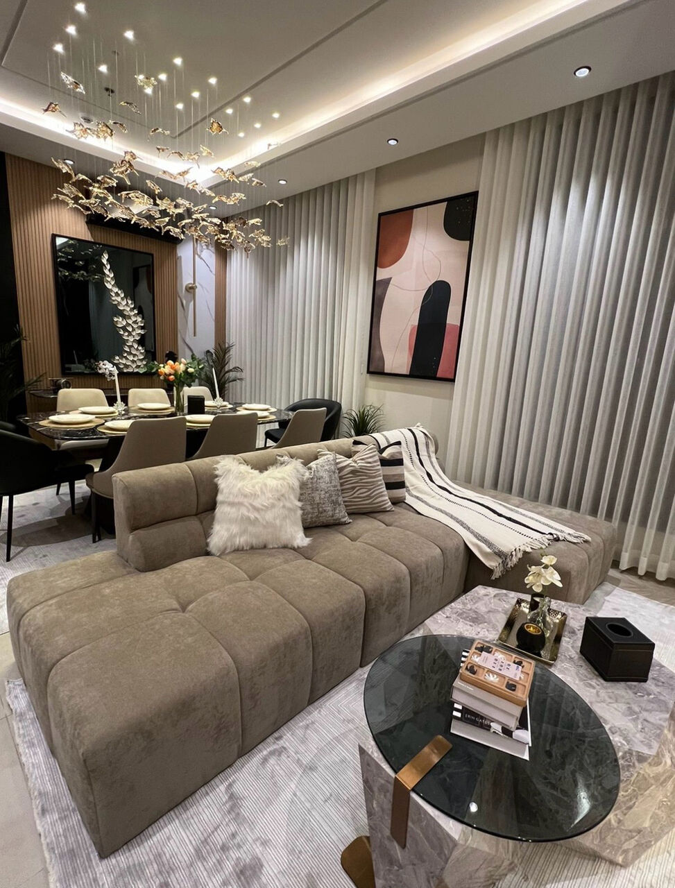 Riyadh, Apartments, Flats, Houses & Villas, SAR 120000/year,  2 BR,  Luxury Fully Furnished Ground-Floor Apartment With A Private Courtyard For Rent &ndash; Khawalid