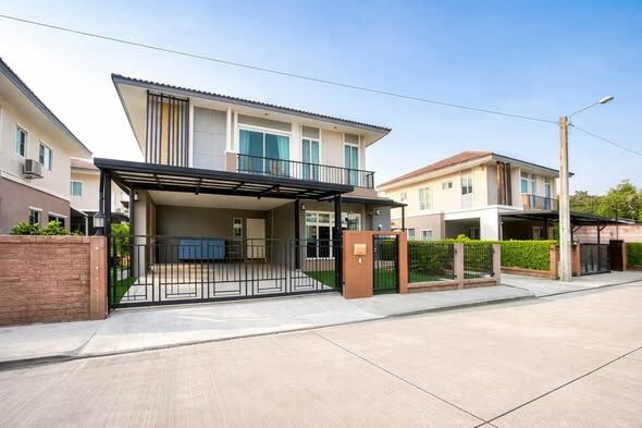 Bangkok, Villas, THB 75000,  56 Sq. Feet,  2-story Detached House For Rent, 56 Sq M., 4 Bedrooms, Passorn Prejtis Luxe, Phatthanakan