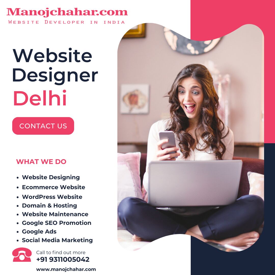 New Delhi, Web Design & Development, Manoj Chahar &ndash; Website Designer In Delhi