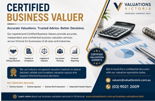 Melbourne, Real Estate, Certified Business Valuer &ndash; Accurate Business Valuation Services