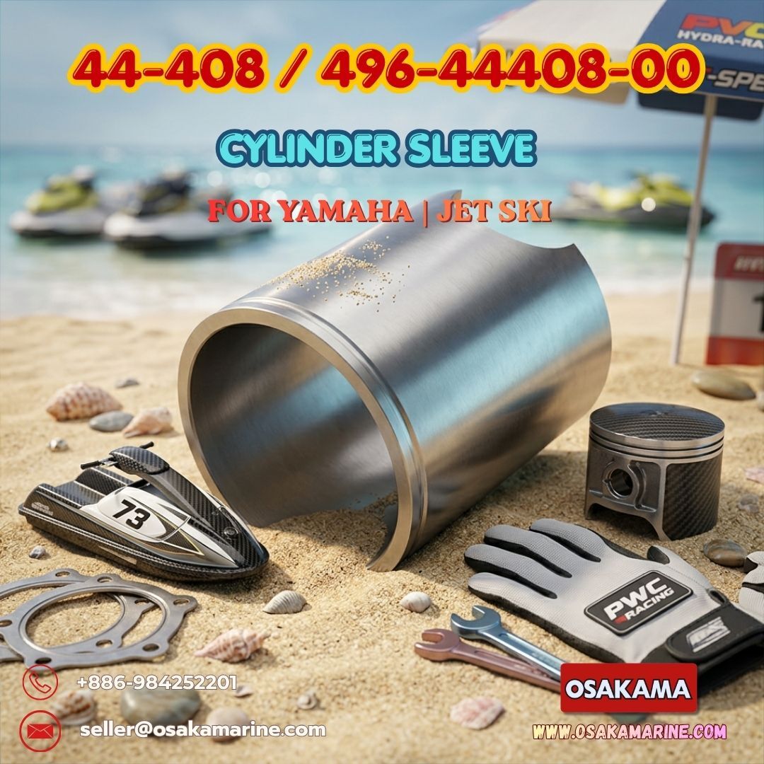 Paris, Auto Parts, EUR 99999,  Cylinder Sleeve 44-408 Or 496-44408-00 For Yamaha PWC Jet Ski / WaveRunner