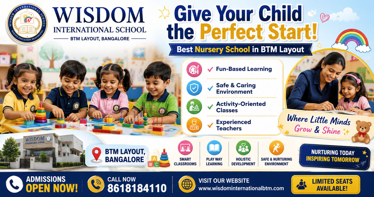Mumbai, Education, Little Steps, Big Dreams Nursery School In BTM Layout