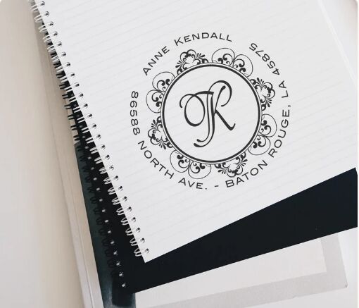 New York, Collectibles, USD 8,  Round Blairmditc Personalized Address Rubber Stamp &ndash; Custom Return Address Stamp