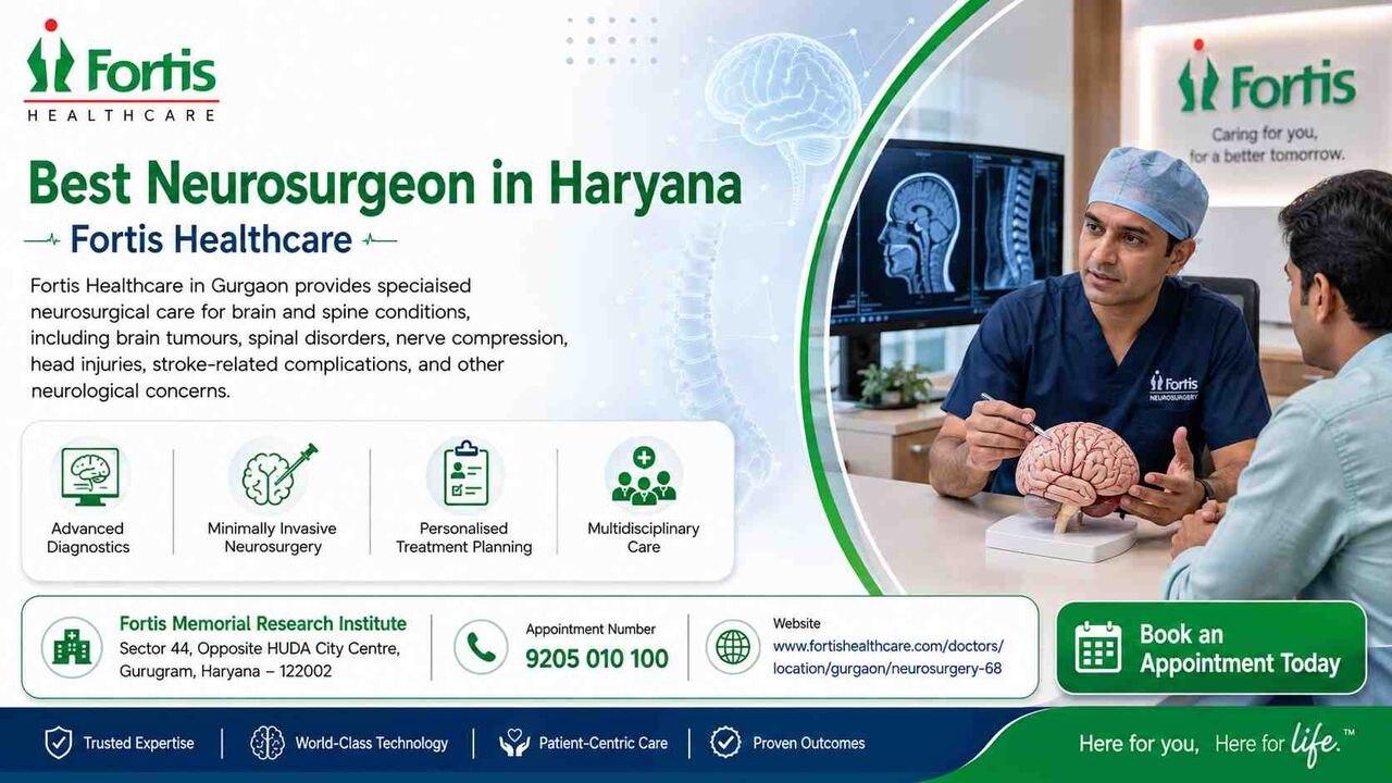 Gurugram, Health, Best Neurosurgeon In Haryana | Fortis Healthcare