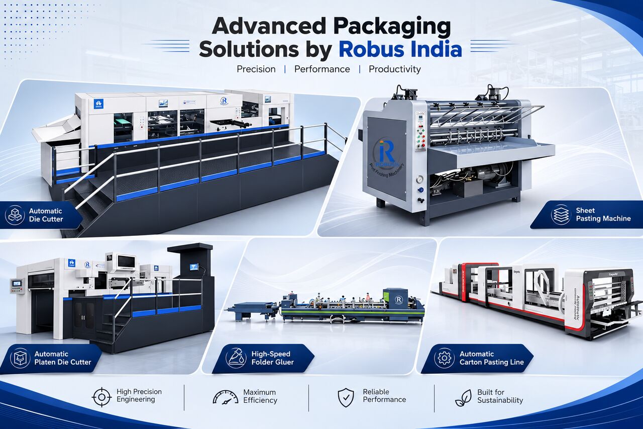 Noida, Industrial Machinery, INR 100000,  Industrial Folder Gluer Machine | Robus India