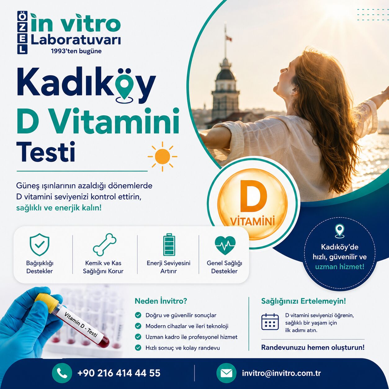 Istanbul, Health, Kadıköy D Vitamini Testi