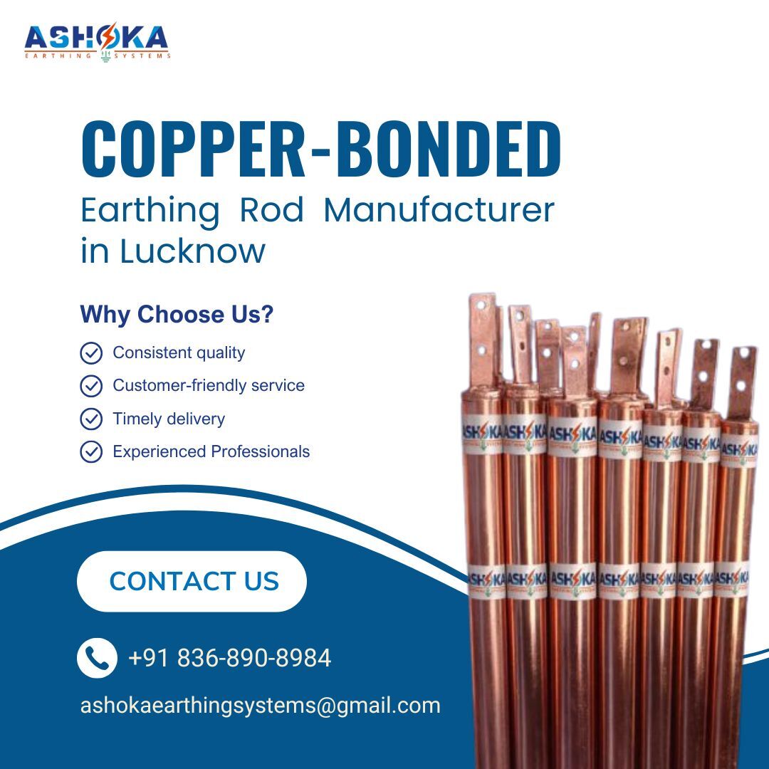 Lucknow, Wholesale Products, Copper Bonded Earthing Rod Manufacturer In Lucknow