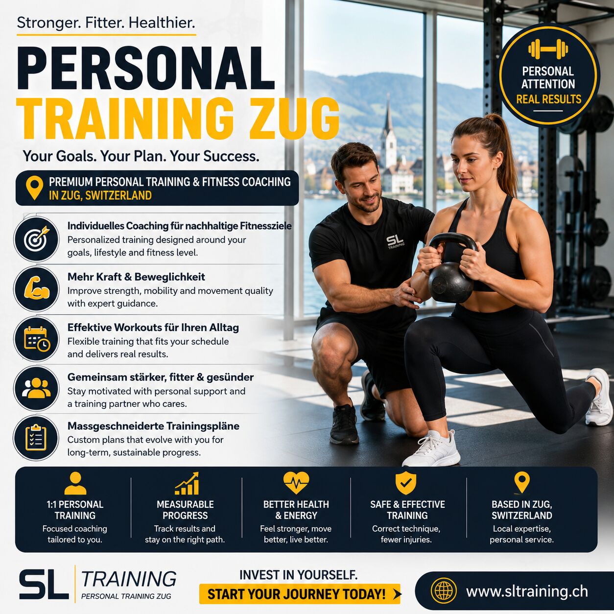 Geneva, Health, Personal Training Zug &ndash; Effective Workouts That Fit Your Daily Routine