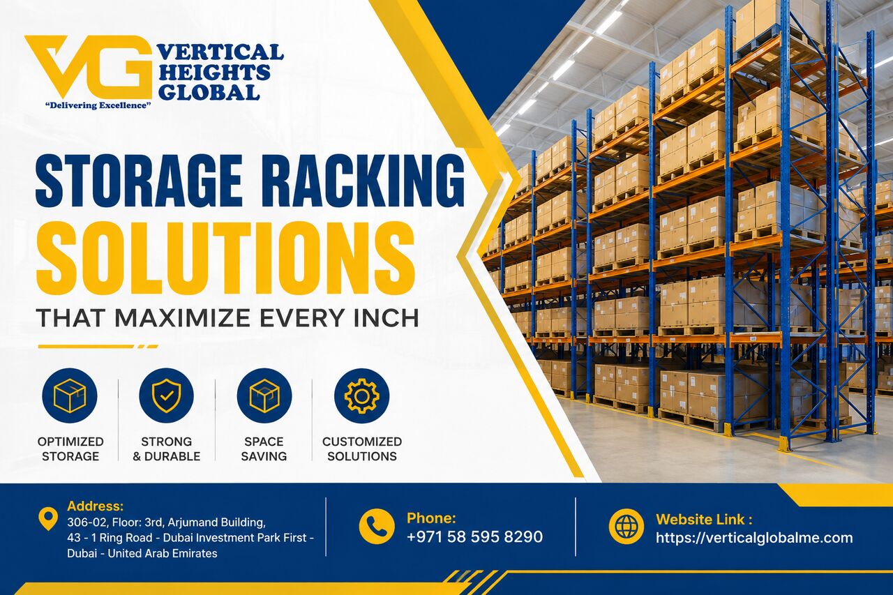 Dubai, Construction, Storage Racking Solutions That Maximize Every Inch