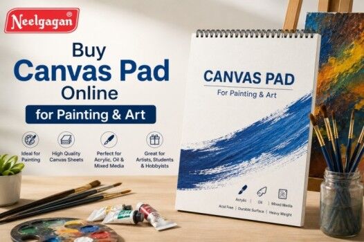 New Delhi, Materials, Buy Canvas Pad Online For Painting & Art | Neelgagan