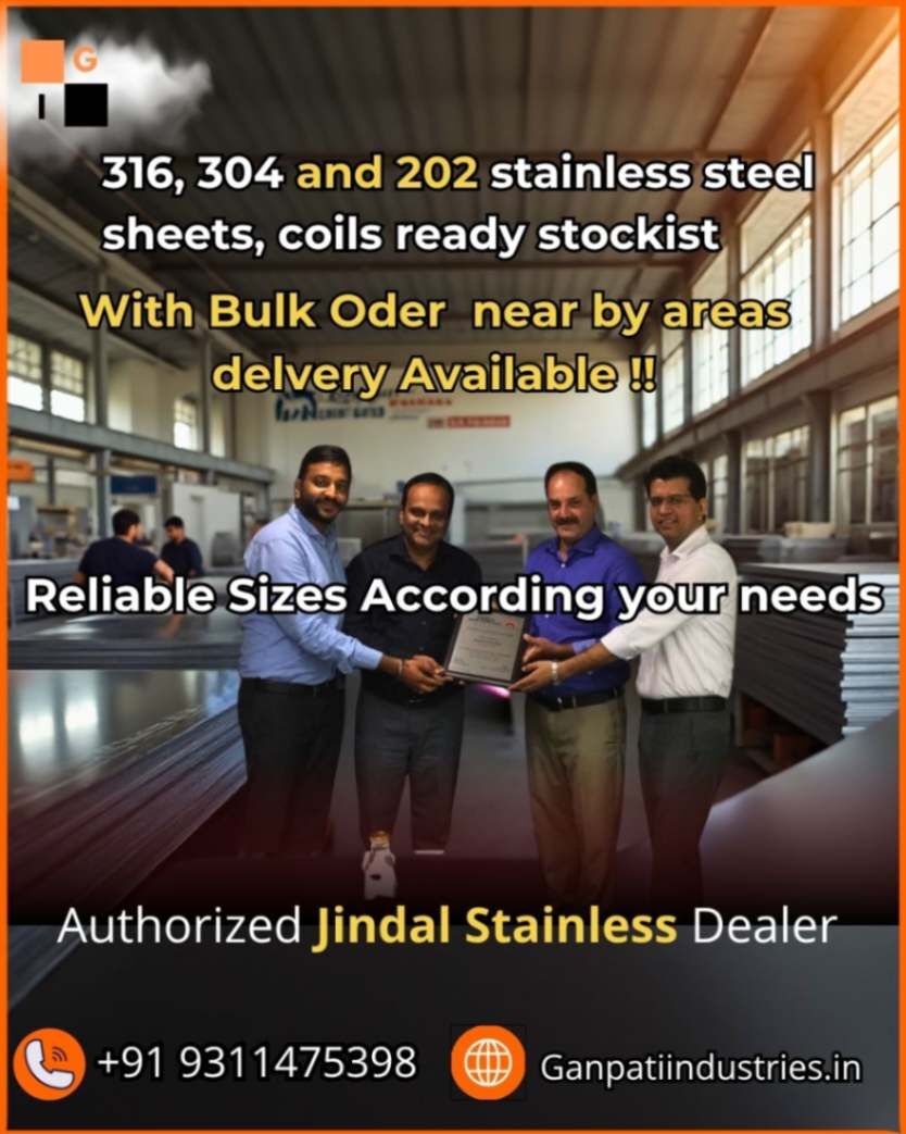 New Delhi, Materials, INR 131,  Best Jindal Stainless Steel Sheet Supplier In Delhi