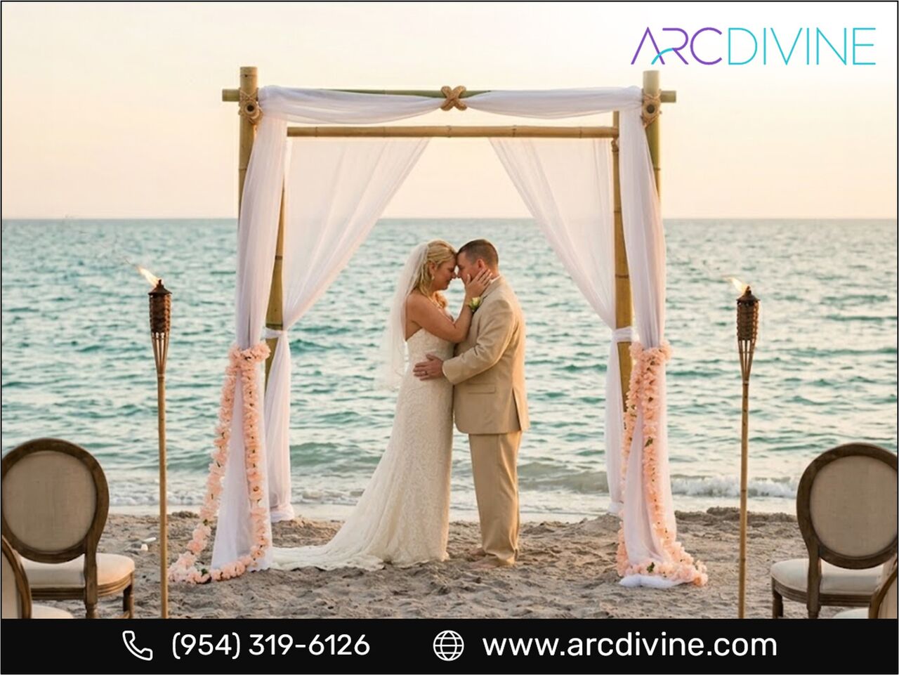 Miami, Business, Best Acrylic Wedding Arch Miami Price | Arc Divine