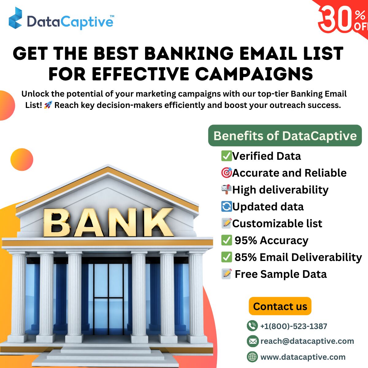 New York, Businesses For Sale, Looking For A US Banking Email List? Reach Decision-Makers Fast