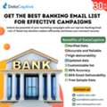 Looking For A US Banking Email List? Reach Decision-Makers Fast