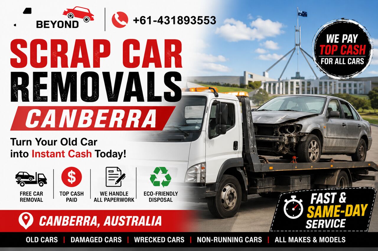 Sydney, Automotive, How Can You Get The Best Scrap Car Removals In Canberra?