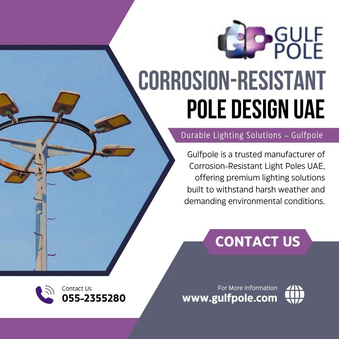Sharjah, Electronics, AED 40,  Corrosion-Resistant Light Poles UAE | Durable Lighting Solutions &ndash; Gulfpole