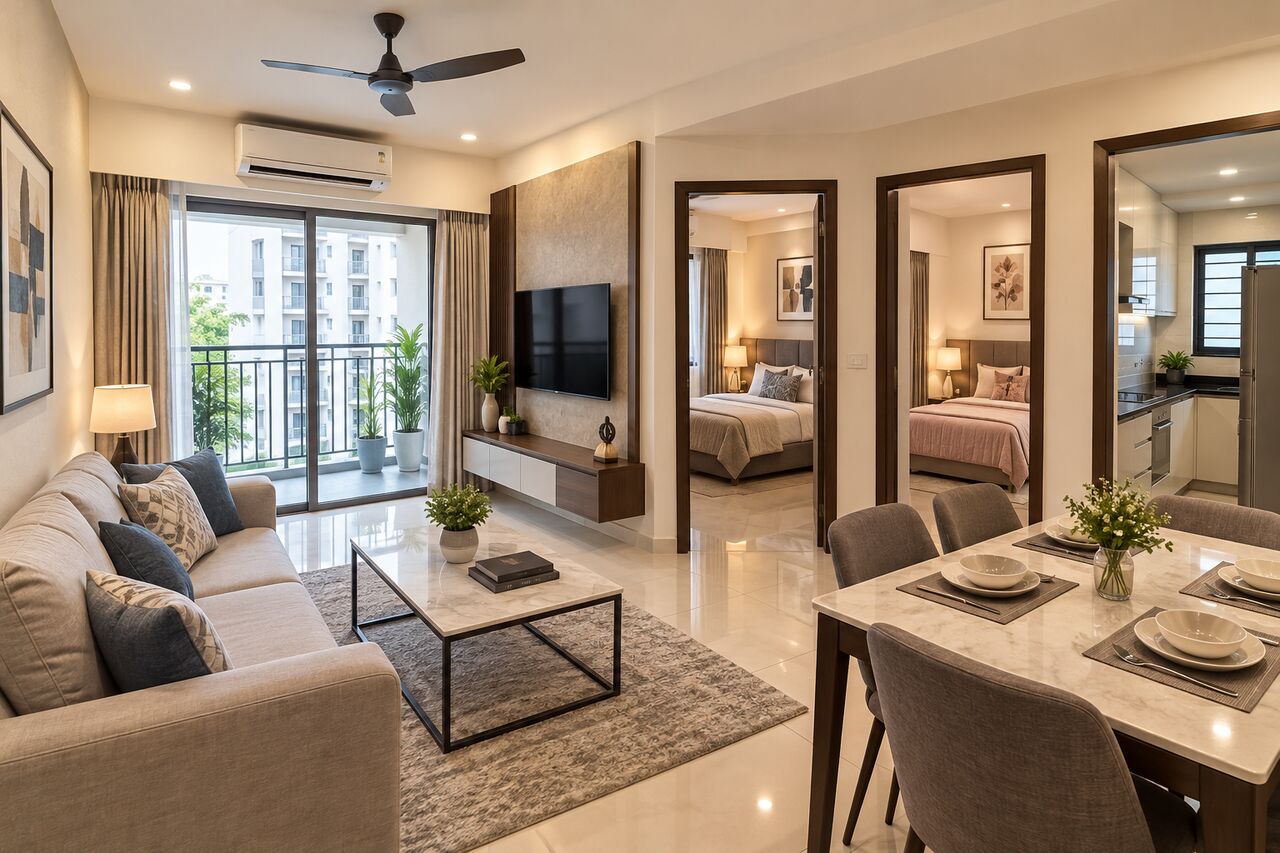 Adliya, Apartments, Flats, Houses & Villas, BHD 280/month,  Furnished,  2 BR,  Semi-Furnished Apartment For Rent In Adliya