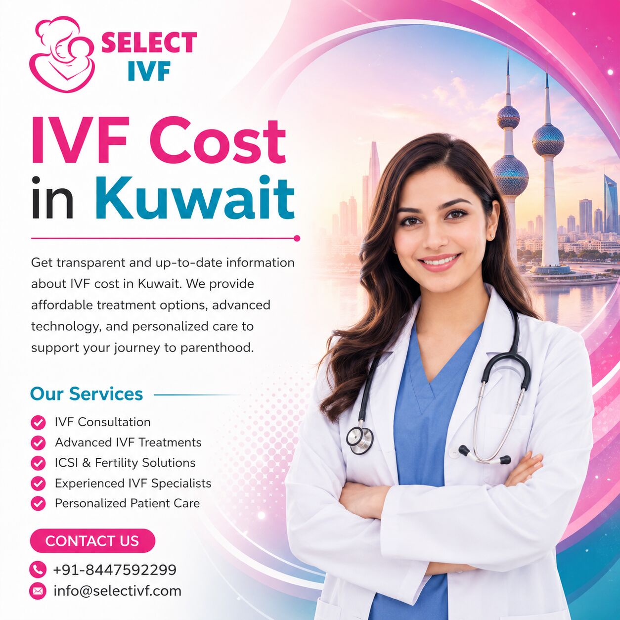 Kuwait City, Health, IVF Cost In Kuwait