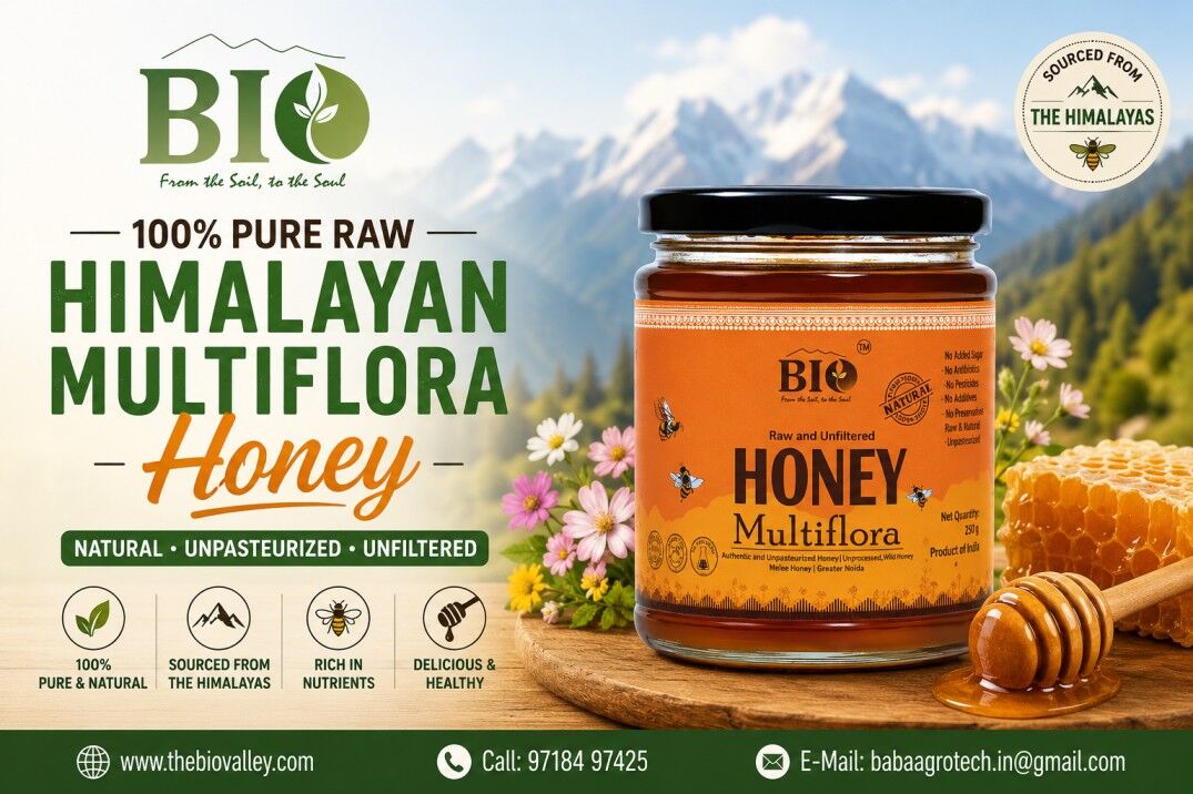 Mumbai, Food, 100% Pure Raw Himalayan Multiflora Honey | The Bio Valley