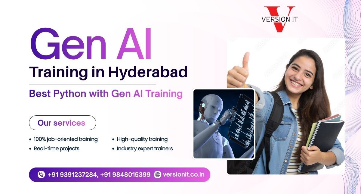 Hyderabad, Education, Generative AI Training In Hyderabad | Gen AI Course