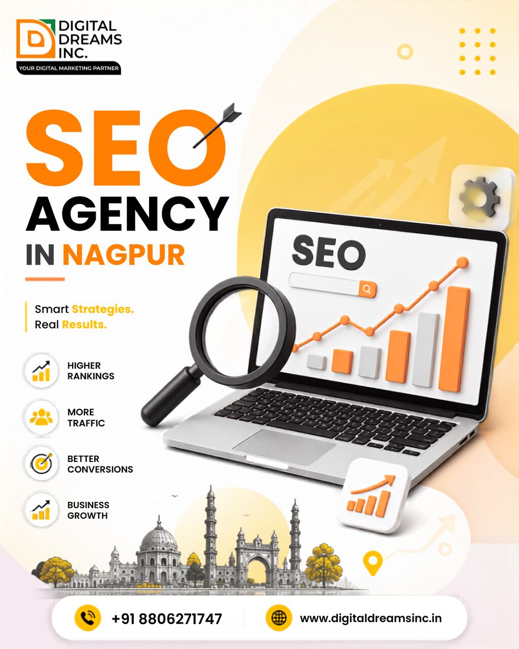 Nagpur, Marketing, SEO Agency In Nagpur For Local & National Rankings