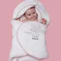 USD 198,  Shop Luxury Pink Hooded Baby Towel For Ultimate Baby Comfort At EleryB