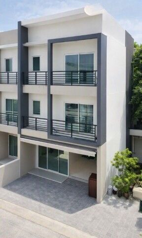Bangkok, Villas, THB 44998,  22 Sq. Feet,  Sukhumvit 77 On Nut 11-19, Luxury Townhome, 3 Floors, 3 Bedrooms, BTS On Nut 1.8 Km., Big