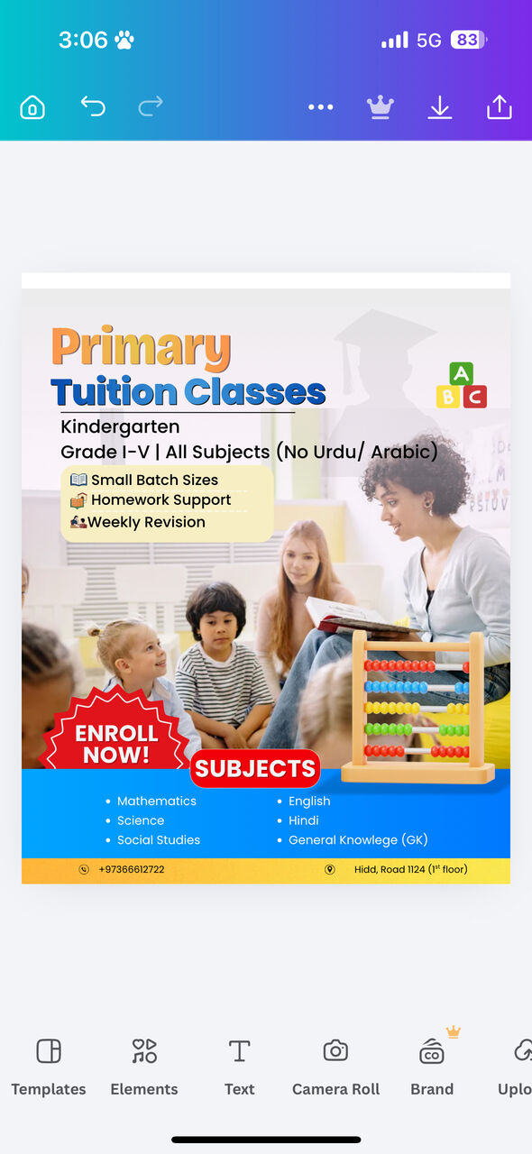 Hidd, Education, Tuition Classes For All Subjects Including (hindi )
