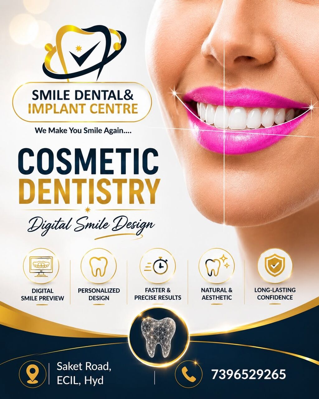 Hyderabad, Dental, Get The Perfect Smile You’ve Always Wanted! 😬➡️😁✨