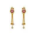 Latest 4 Gram Gold Earrings Designs Online | CMR Jewellery