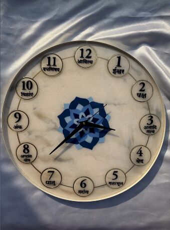 Pune, Creative, Resin Clock Pune 09