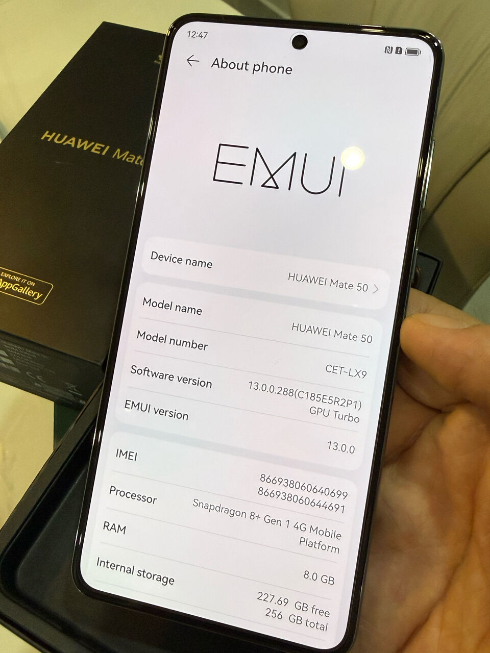 Riyadh, Mobile Phones, SAR 1100,  HUAWEI Mate 50 - 256gb - 8 Ram