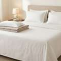 INR 1499,  Theindiglobal Super King Size Cotton Bedsheet &ndash; Premium 100% Cotton, Soft & Breathable