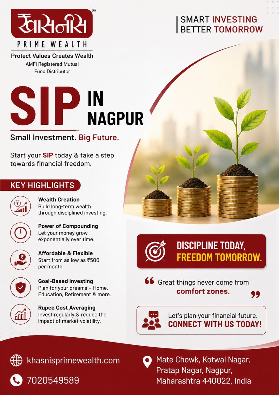Nagpur, Financial, Start SIP In Nagpur With Khasnis Prime Wealth | Smart Mutual Fund Investment & Wealth Plan