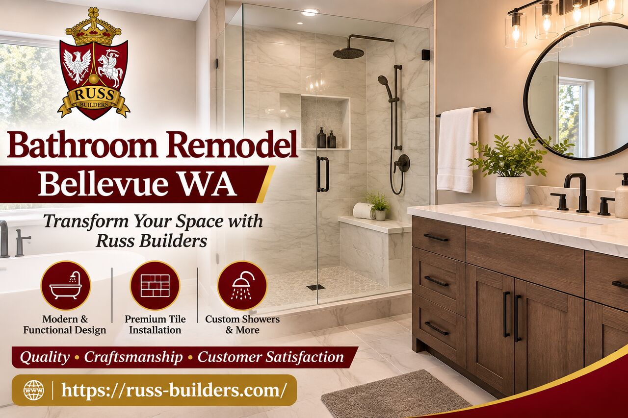 New York, Construction, Bathroom Remodel Bellevue WA &ndash; Transform Your Space With RussBuilders