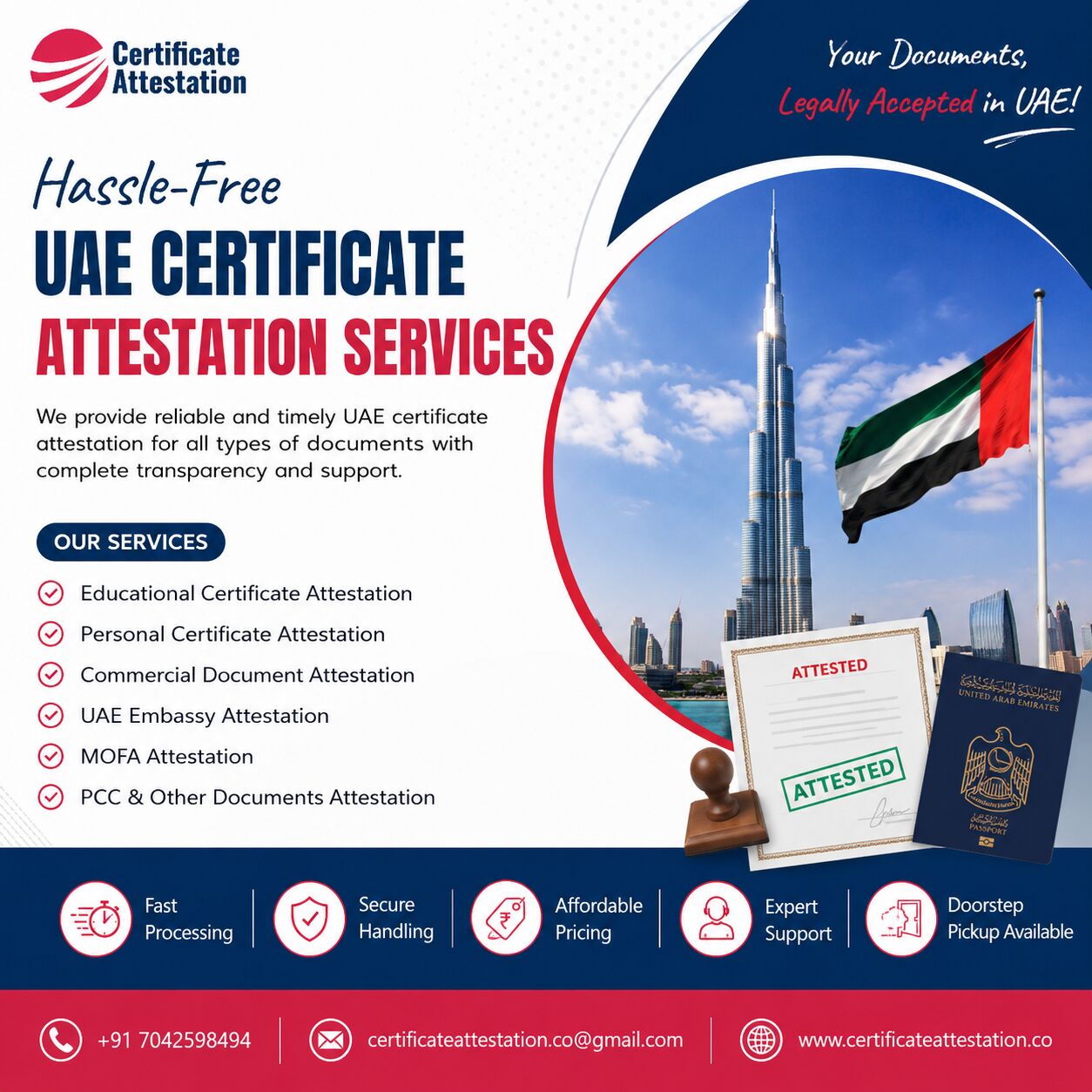 Mumbai, Legal, UAE Certificate Attestation Services &ndash; Fast & Trusted