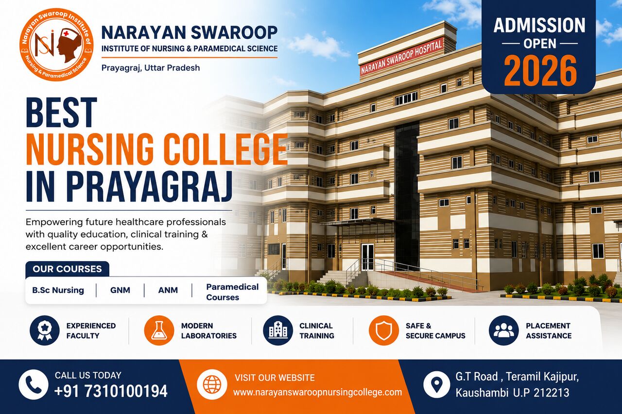 Lucknow, Education, Best Nursing College In Prayagraj &ndash; B.Sc, GNM & ANM Admission 2026