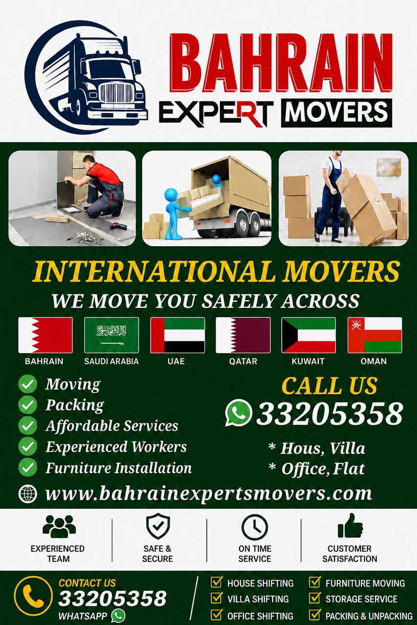 Saar, Labor/Moving, International Movers Packers Furniture Assembly Service Available