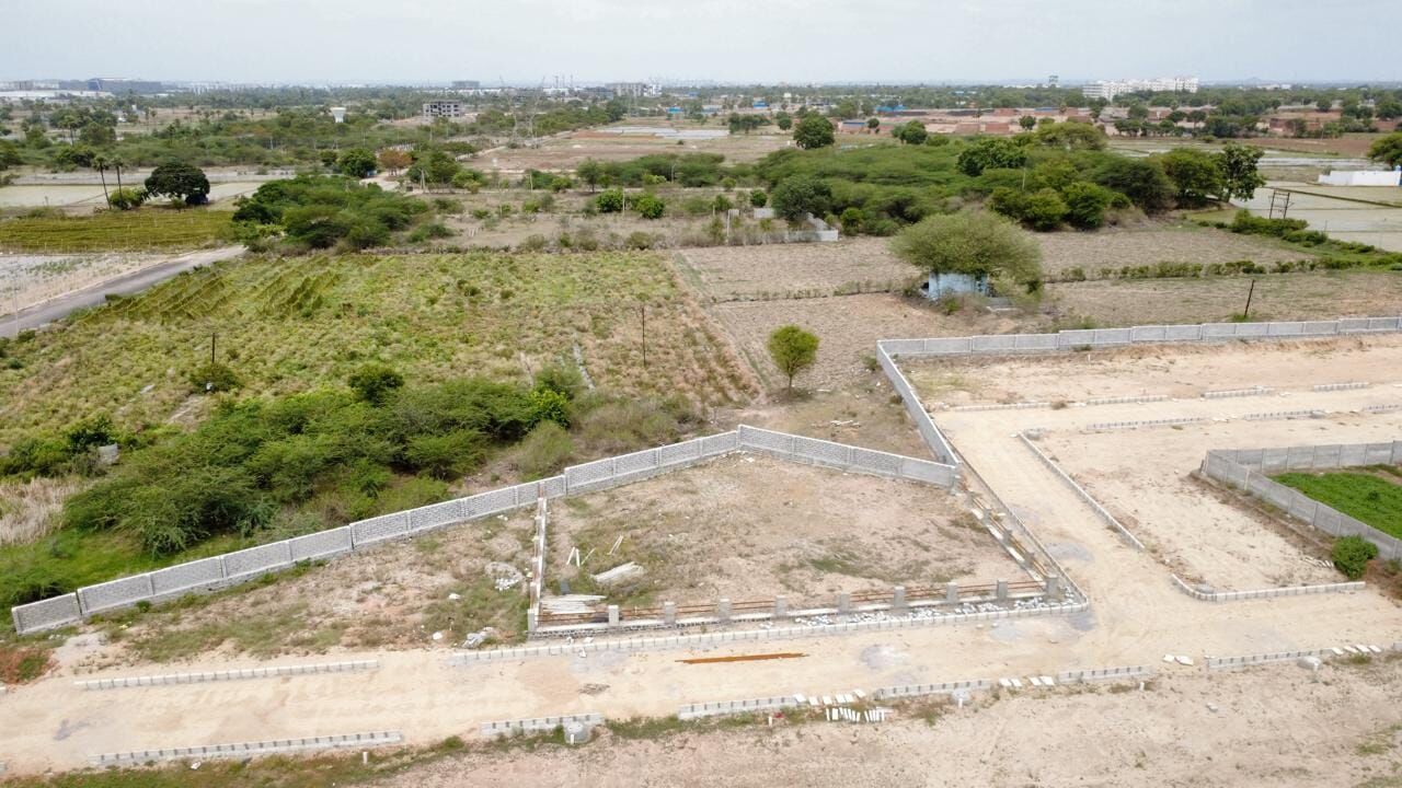 Hyderabad, Residential Plots, INR 35000,  195 Sq. Yard,  HMDA & RERA APPROVED Open Plots For Sale @ Adibatla