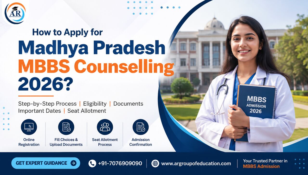 Greater Noida, Education, How To Apply For Madhya Pradesh MBBS Counselling 2026?