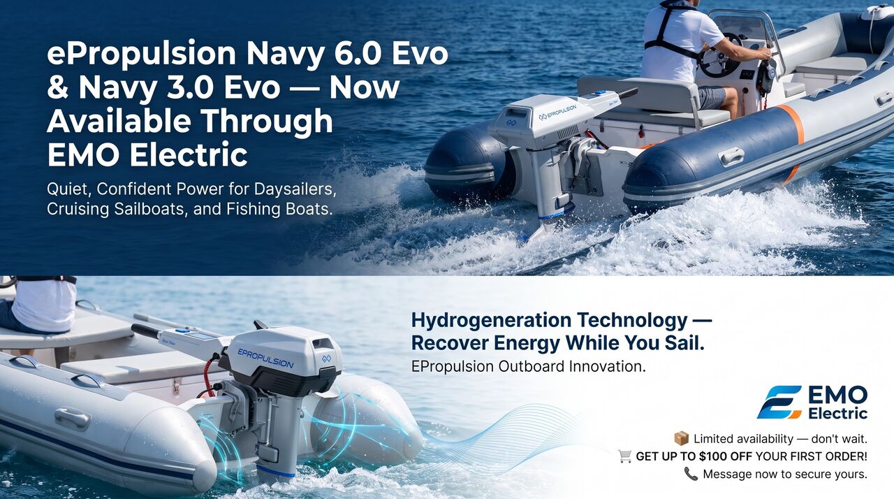 New York, Boats, USD 4199,  Epropulsion Navy 3.0 Evo & Navy 6.0 Evo &mdash; Now Available Through EMO Electric
