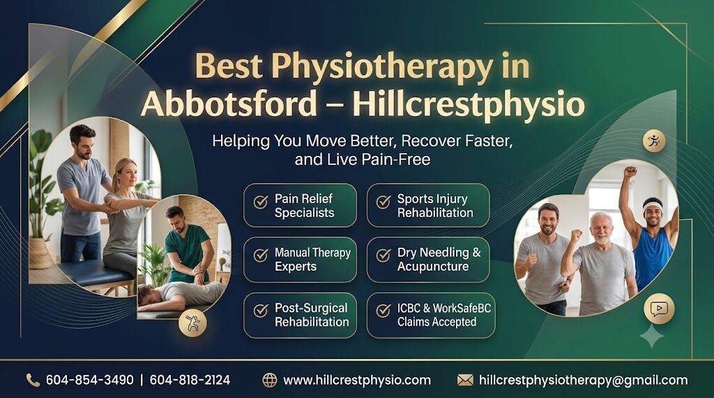 Toronto, Health, Best PhysiotherapyIn Abbotsford - Hillcrestphysio