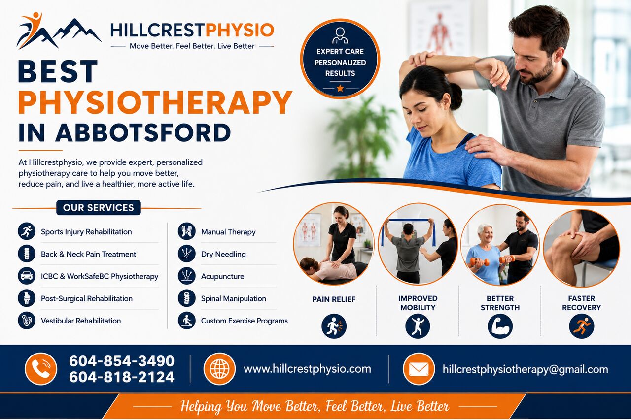 Toronto, Health, Best PhysiotherapyIn Abbotsford - Hillcrestphysio