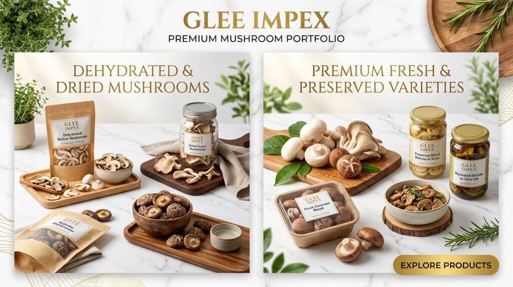 Mumbai, General, Top Mushroom Exporter In India &ndash; Glee Impex