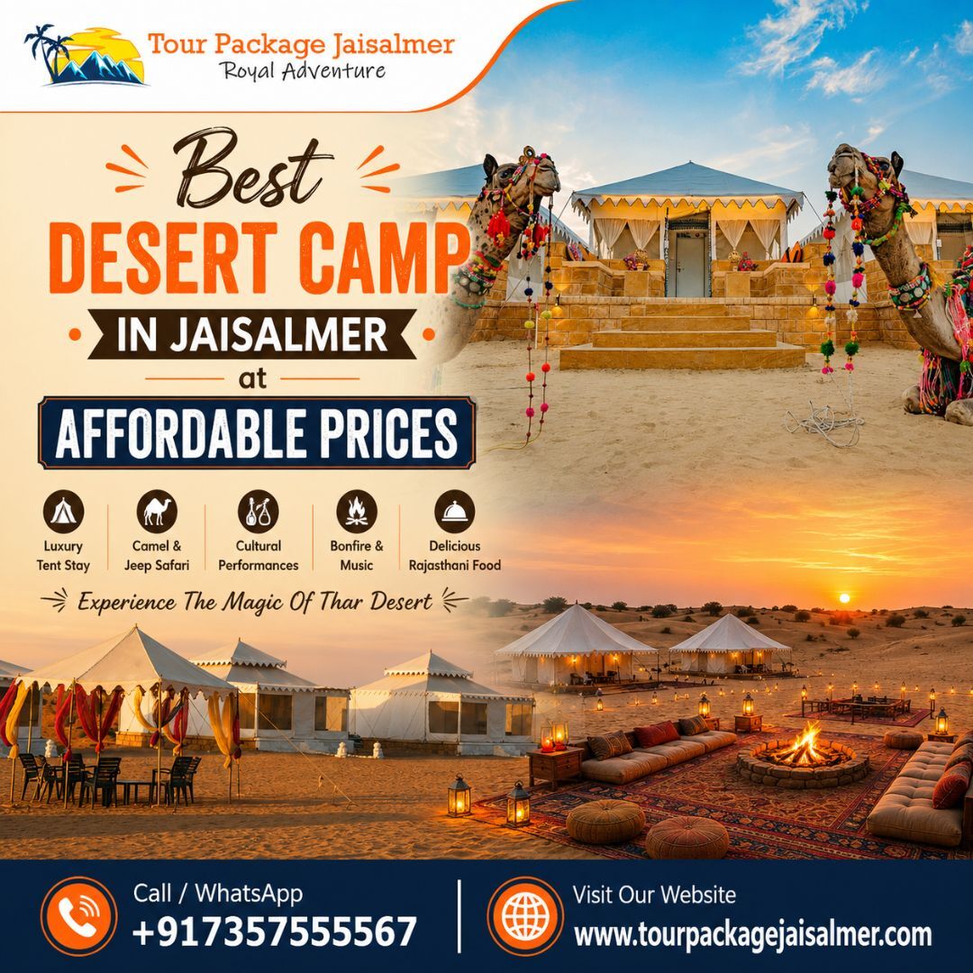 Mumbai, Travel, Best Desert Camp In Jaisalmer At Affordable Prices