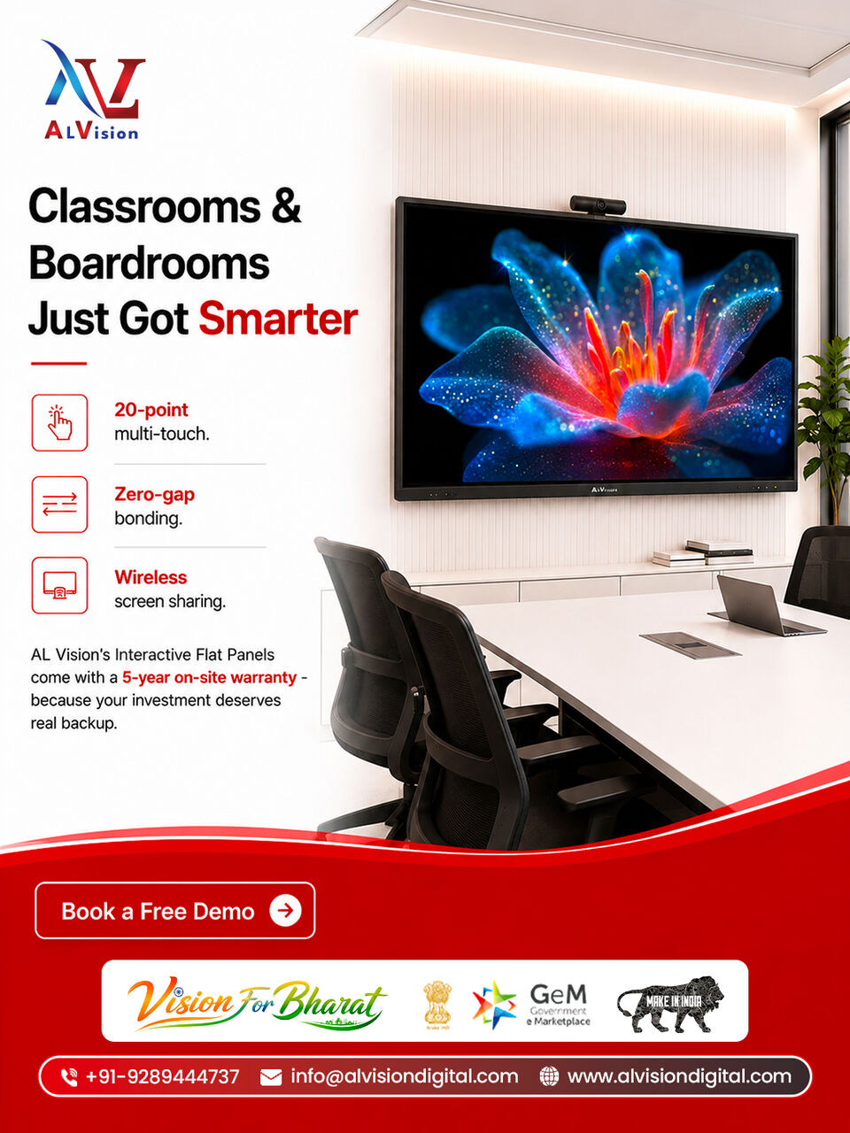 Noida, Electronics, INR 35000,  Interactive Flat Panel (IFP) Manufacturer & Supplier &ndash; ALVision